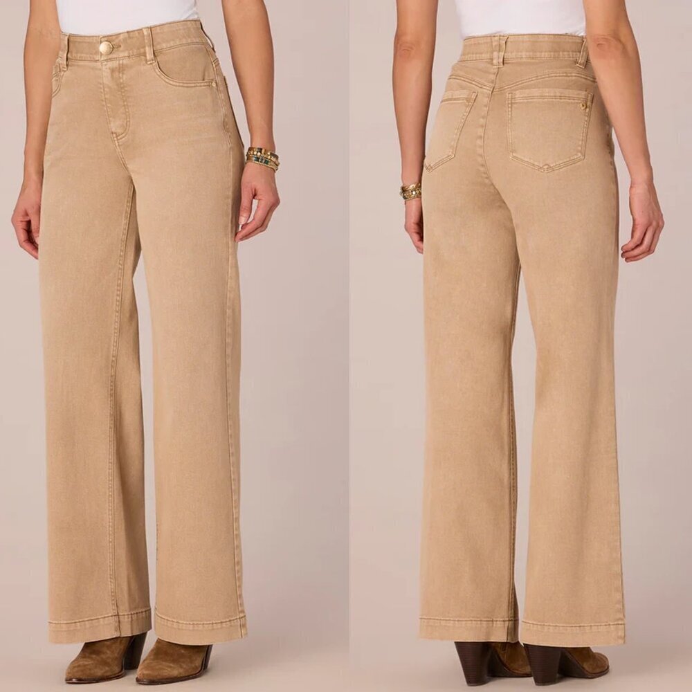 NWT New Democracy "Ab"solution High Rise Booty Lift Cropped Jeans Size 16